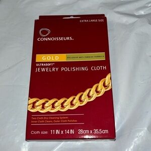 Connoisseurs Jewelry Polishing Cloth 11x14”